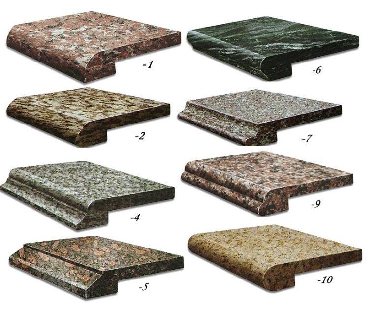 various edge treatment of countertop various edge treatment of countertop