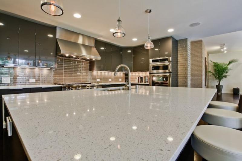 Beeži kvartsist countertop Beige Quartz Countertop