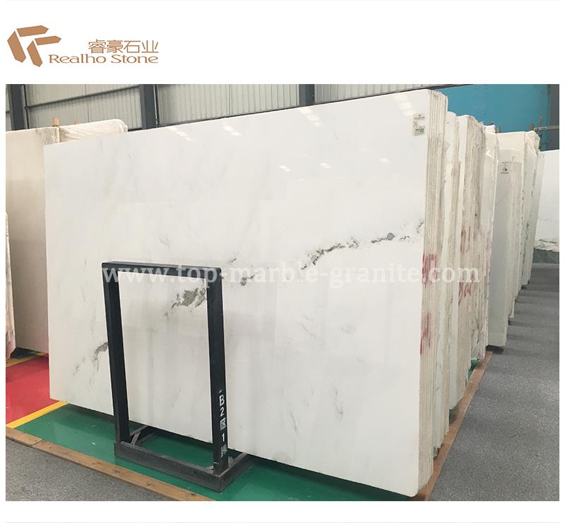 Alabaster White Marble Slabs