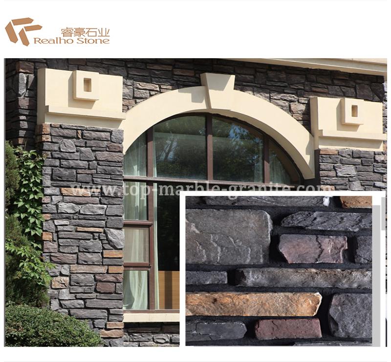 Artificial dark Cement stone Artificial dark Cement stone