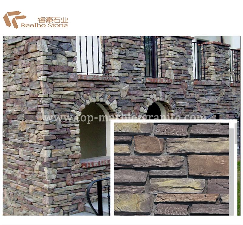 Artificial brown-grey Cement stone Artificial brown-grey Cement stone