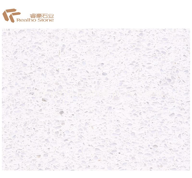 white terrazzo