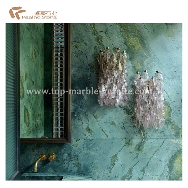 dark green marble