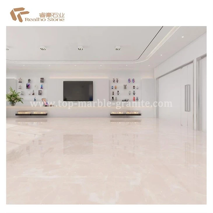 pink marble flooring