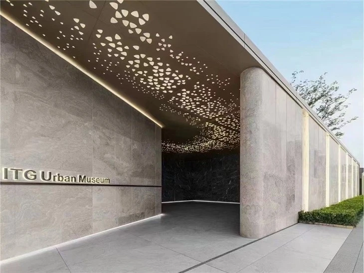 grey marble wall panels
