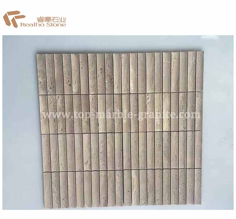 Concave Travertine Tile
