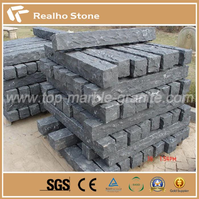 Looduslik Split Zhangpu Must Graniit Kerb Stone
