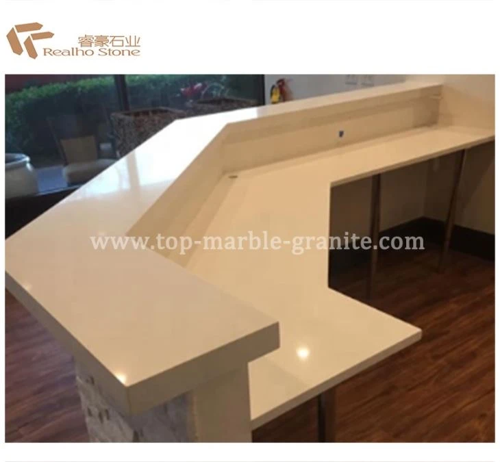 Good Quality Quartz Commercial Restaurant Bar Countertop