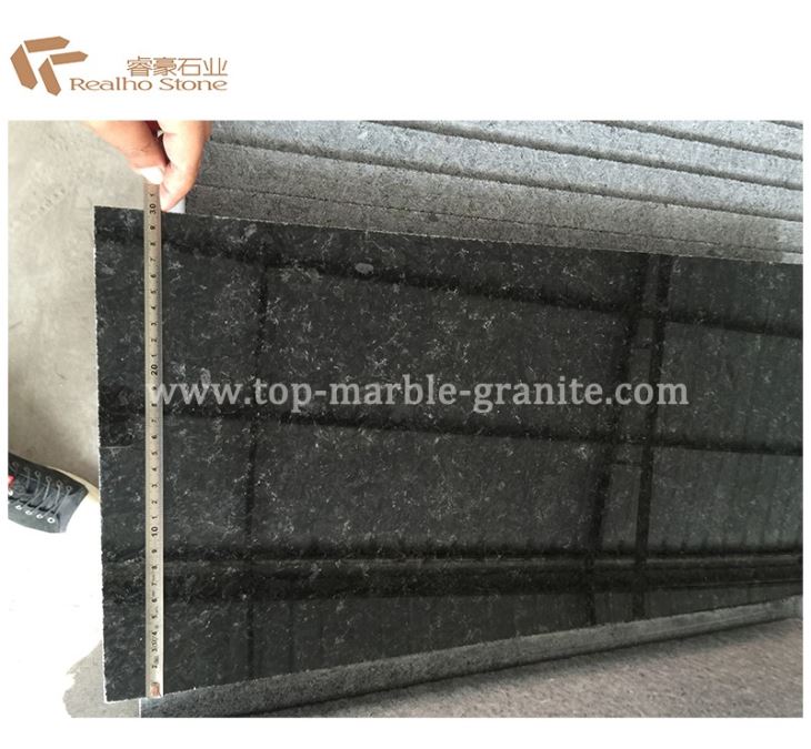 Angola Black Granite Wall Cladding Tiles