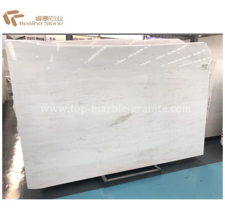 white marble column cladding