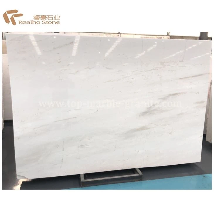 straight vein white marble