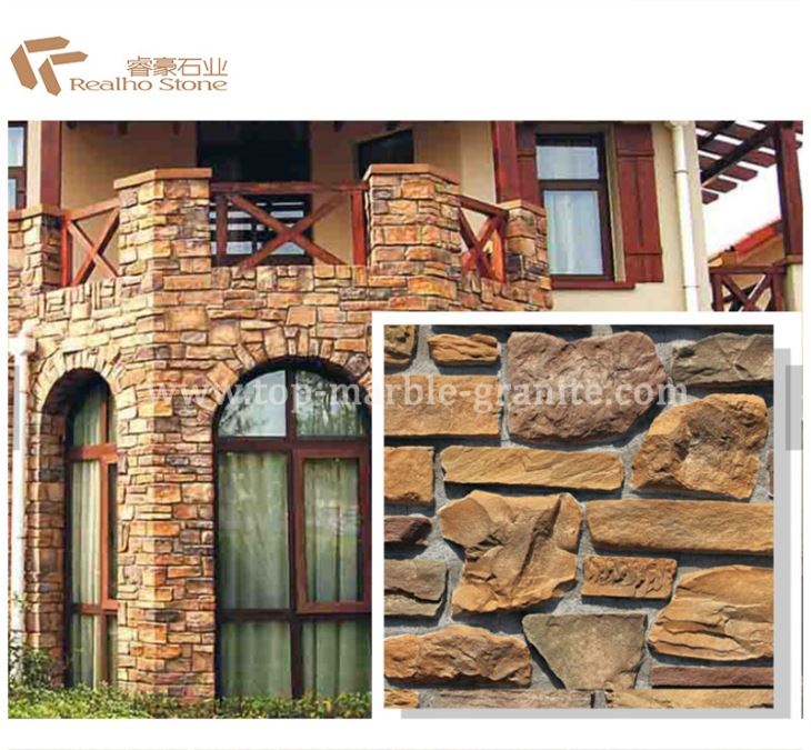 Artificial Cement Stone Blocks Interior And Exterior