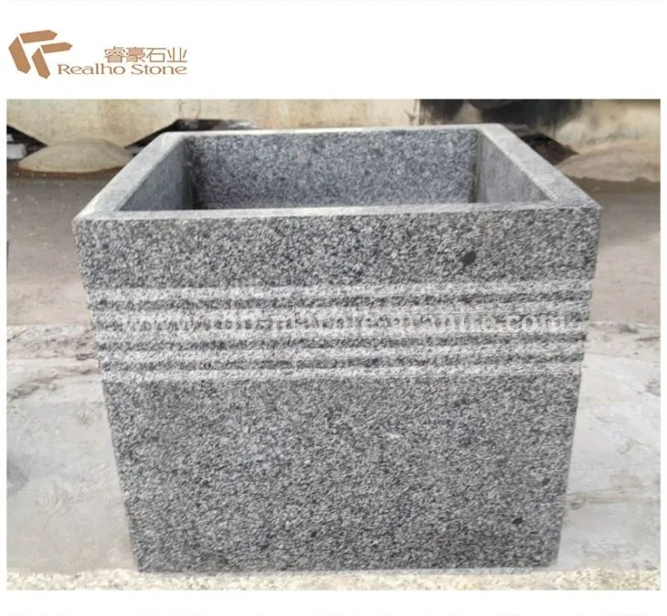 G654 square flower pot