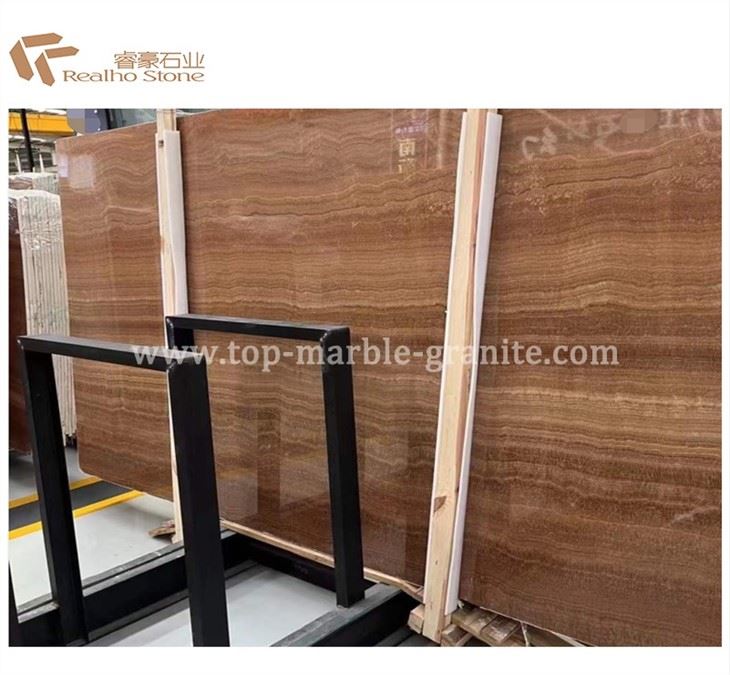 yellow wood and marble tile